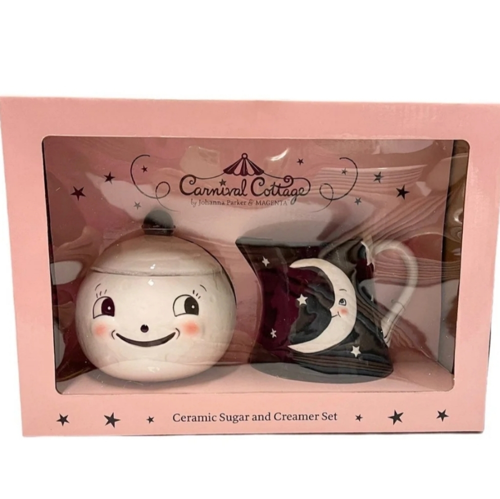 NIB Johanna Parker Laughing Luna Sugar & Cream Set